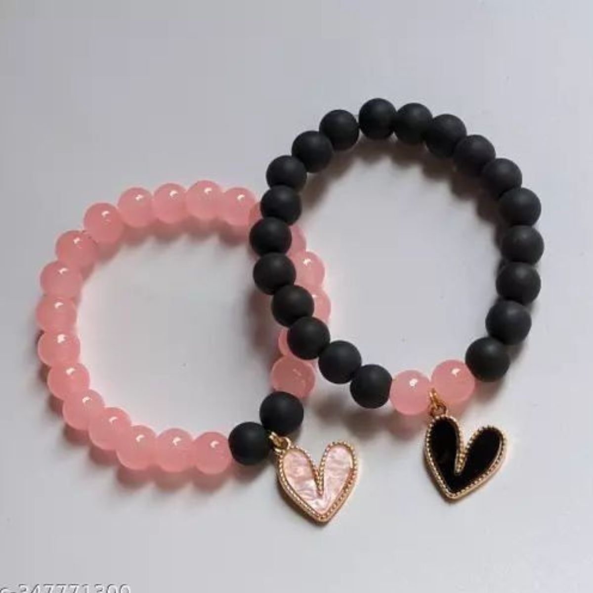 Heart Beaded Bracelets Collection